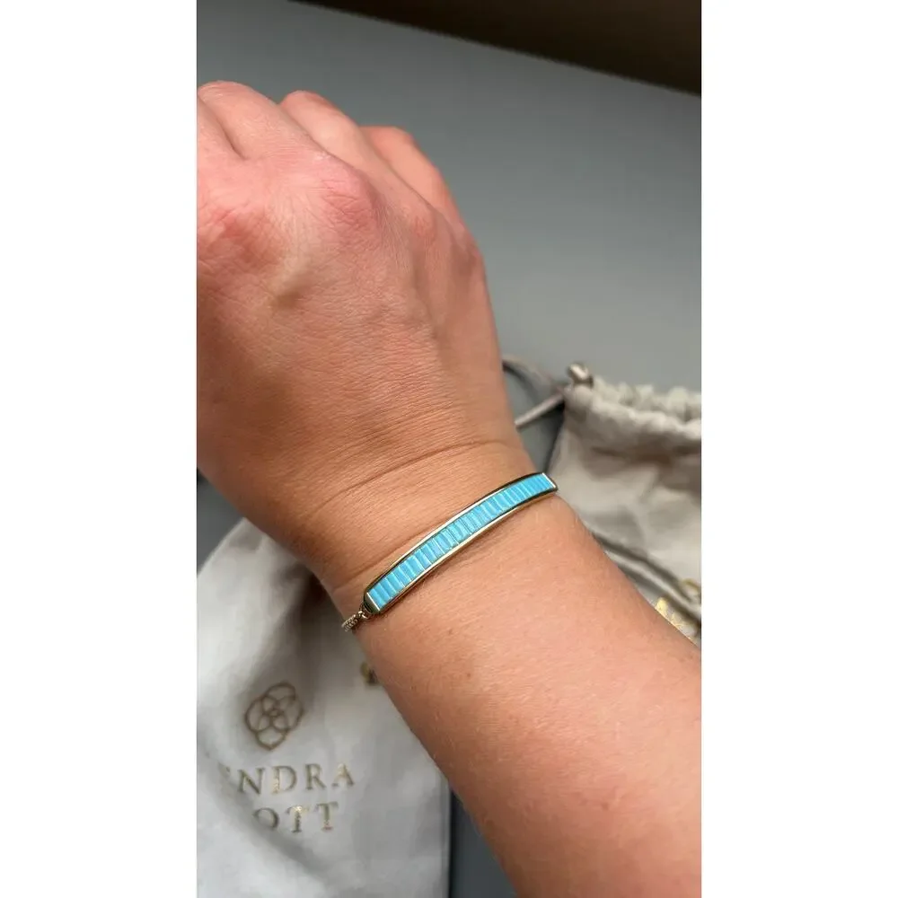 Kendra Scott Jack Turquoise Crystal bracelet - Picture 3 of 4